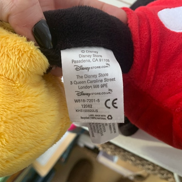 Mickey Mouse Disney Store Exclusive 9” Plush Stuffed Toy - Picture 5 of 5